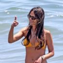 Jordana Brewster – Seen in a bikini at Santa Monica beach