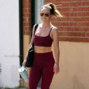 Olivia Wilde – Spotted at the gym in Los Angeles – California