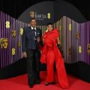 Colman Domingo and Fantasia Barrino - 2024 EE BAFTA Film Awards - 454 x 303