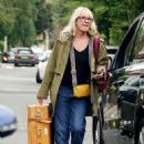 Tamzin Outhwaite – Spotted getting into an Addison Lee cab in London - 454 x 613