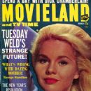 Tuesday Weld - Movieland Magazine Cover [United States] (March 1964)