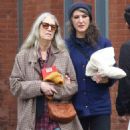 Patti Smith – With Jesse Shopping for books in Manhattan’s SoHo neighborhood - 454 x 631