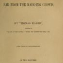 Far from the Madding Crowd