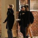 Cameron Diaz – With Benji Madden grab dinner with friends in Los Angeles