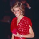 Princess Diana at Waldorf Hotel, London - 1989