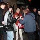 Emma Corrin – Leaving the Garrick theatre in London after starring in Orlando - 454 x 647