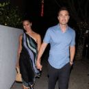 Roselyn Sanchez – With hubby Eric Winter seen at Catch Steak in West Hollywood - 454 x 690