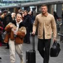Olivia Buckland and Alex Bowen – Arriving at the Piccadilly Train Station in Manchester - 454 x 565