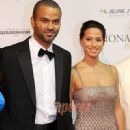 Tony Parker and Axelle Francine - 450 x 676