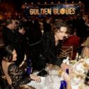 Kylie Jenner and Timothée Chalamet - 81st Golden Globe Awards (2024)