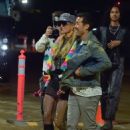 Paris Hilton – Spotted at Neon Carnival party during Coachella in Indio