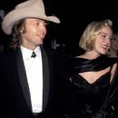 Dwight Yoakam and Sharon Stone during The 64th Annual Academy Awards (1992) - 417 x 612