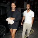 Rochelle Humes – Arriving at the Chiltern Firehouse in London - 454 x 682