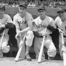 Joe Gordon, Ted Williams, Bobby Doerr & Bill Dickey - 454 x 339