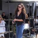 Phoebe Tonkin – out for lunch in West Hollywood - 454 x 681