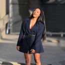 Ariana DeBose – Seen at Jimmy Kimmel Live in Hollywood - 454 x 636