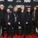 Bon Jovi attend the 33rd Annual Rock & Roll Hall of Fame Induction Ceremony at Public Auditorium on April 14, 2018 in Cleveland, Ohio - 454 x 328