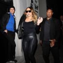 Mariah Carey – Night out with James Corden for dinner at Craig’s in West Hollywood - 454 x 612