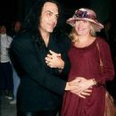 Paul Stanley and Pamela Bowen attending the screening of 'House of the Spirits' on March 30, 1994 at the Cineplex Odeon Cinema in Century City, California