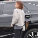 Kate Mara – Seen after workout session at a Yoga studio in Los Feliz