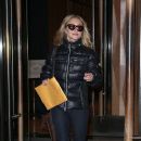 Hayden Panettiere: leaving her hotel in New York City