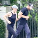 Jennifer Garner – And John Miller spotted jogging in Brentwood