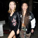 Charly Jordan – Arriving at SJ Bleau’s 20th birthday dinner at Katana in West Hollywood - 454 x 681