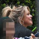 Emily Atack – Spotted at a pub with friends in London