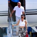Lauren Sanchez – Arriving in Miami - 454 x 681