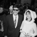 Sir Paul Getty K.B.E. and Talitha Pol on their wedding day at the Capital Hall in Rome Italy on 10th December 1966 (Photo by Rolls Press Popperfoto Getty Images) - 454 x 458