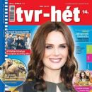 Emily Deschanel - Tvr-hét Magazine Cover [Hungary] (1 April 2013)