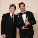 Cillian Murphy and Adrien Brody - The 97th Annual Academy Awards - Press Room (2025)