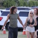 Tana Mongeau – With Adam Dubuc seen at Coachella - 454 x 681