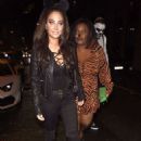 Tulisa Contostavlos – Arrives at PLT Halloween Party in Manchester - 454 x 676