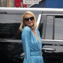 Paris Hilton – Gives autographs to fans at NBC Studios in New York