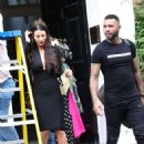Alice Goodwin in Black Ttight Dress – Eexits ‘Celebs Go Dating’ with Jermaine Pennant in London