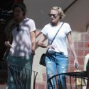 Robin Wright – Seen with a mystery pal in the parking lot in Montecito
