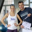 Janine Habeck - Haakle Kuss Zonen Workout Videoshoot - 454 x 306