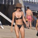 Talita Correa in Bikini on the beach in Malibu - 454 x 681