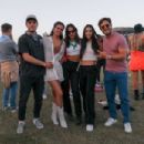 Sara Sampaio – With her boyfriend Zac Frognowski and Diego Boneta at the Coachella 2022 - 454 x 302