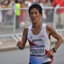 Japanese male marathon runners