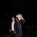 Gigi Hadid – Wearing Adidas sneakers at her Parisian hotel Royal Monceau in Paris