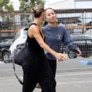 Daniella Karagach – With Koko Iwasaki seen at dance practice in Los Angeles - 454 x 681