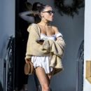 Madison Beer and Zack Bia – Leaving Urth Cafe in Los Angeles