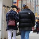 Lea Seydoux – Seen with a mystery blonde in New York - 454 x 681