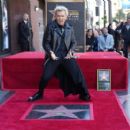 Billy Idol during his Hollywood Walk Of Fame Ceremony on January 6, 2023 in Hollywood, CA