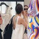 Angelina Jolie – Spotted while shopping at Zara in Rome - 454 x 573