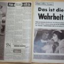 Princess Soraya - Frau im Spiegel Magazine Pictorial [West Germany] (26 April 1958) - 454 x 306
