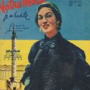 Teresita Montez - Votre Mode Magazine Cover [France] (8 October 1953)
