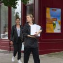 Amber Heard – With Eve Barlow at Nicolas Wine Shop in London